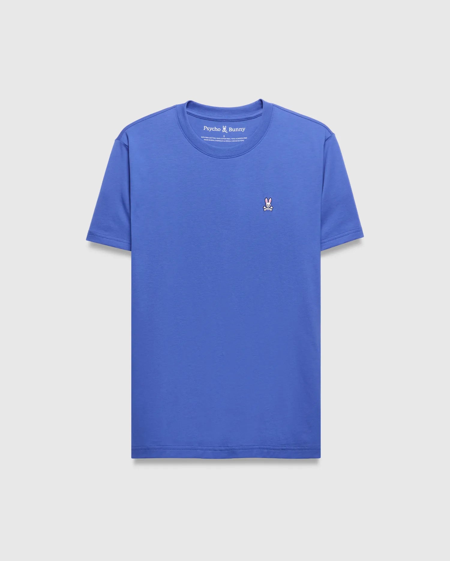 Men's Classic Crew Neck Tee in Royal Blue | Psycho Bunny