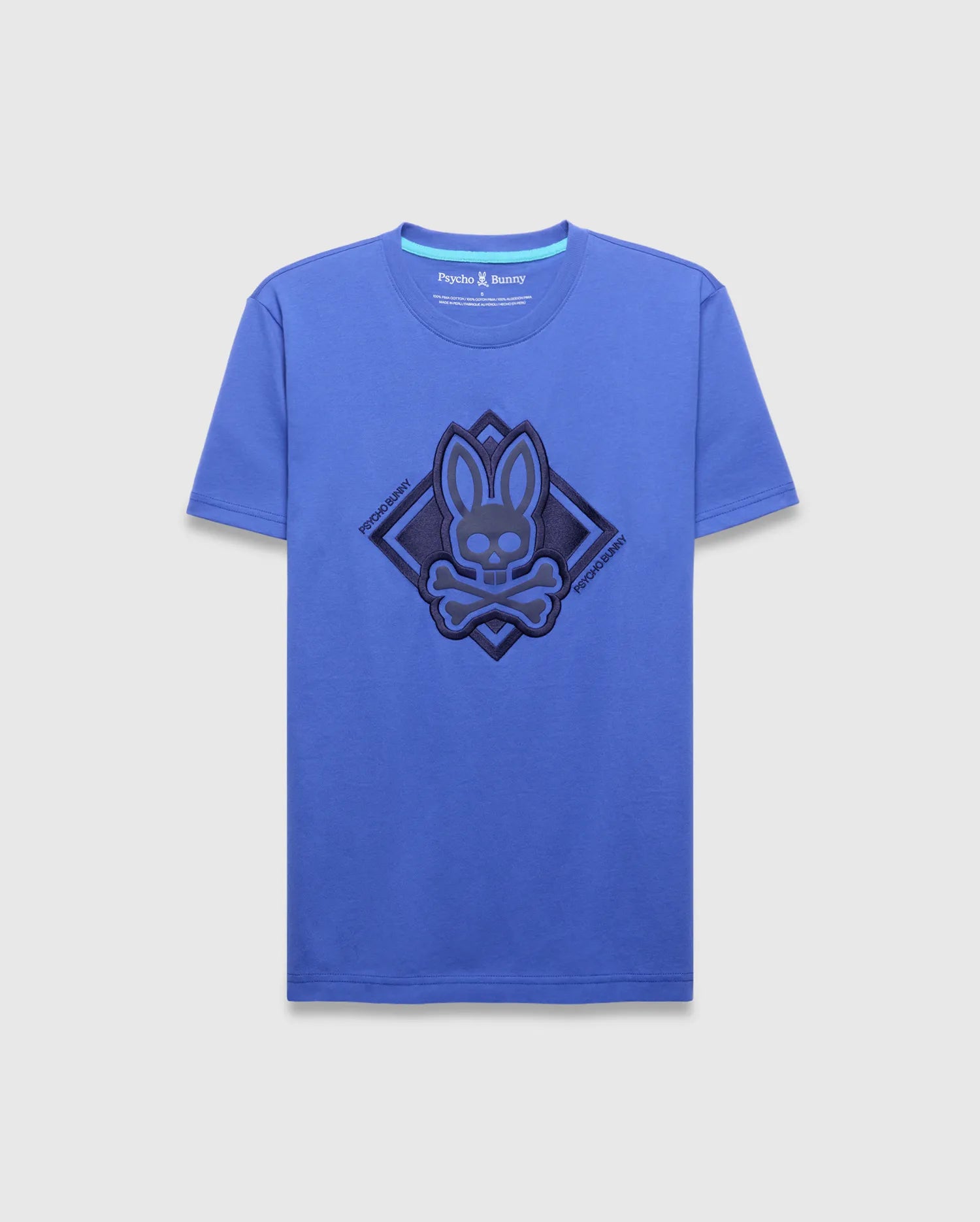Men's Tobias Graphic Tee in Cobalt Blue | Psycho Bunny