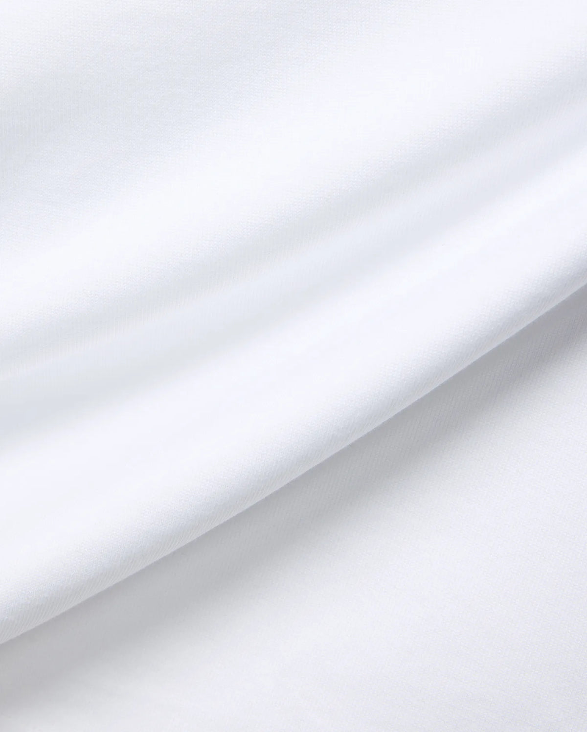 White MENS JAYDON RELAXED FIT TEE, a premium Psycho Bunny garment crafted from soft, breathable jersey fabric, showcasing subtle texture and gentle folds for ultimate comfort. (6)
