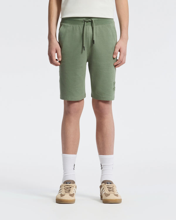 Teen | Kids' French terry sweatshorts with a soft feel, elastic waistband, and side pockets for comfort.