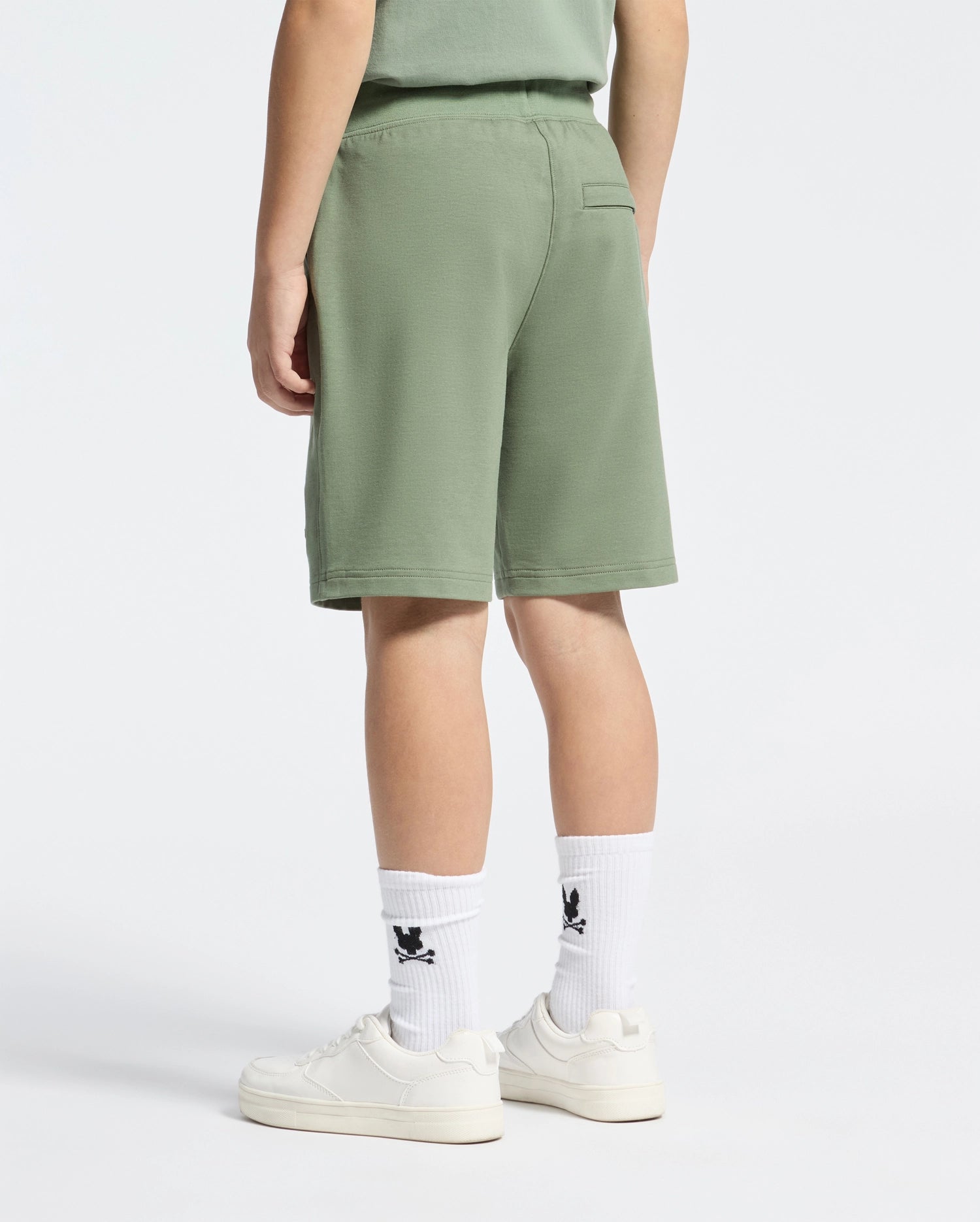 Kids | Kids' French terry sweatshorts with a soft feel, elastic waistband, and side pockets for comfort.