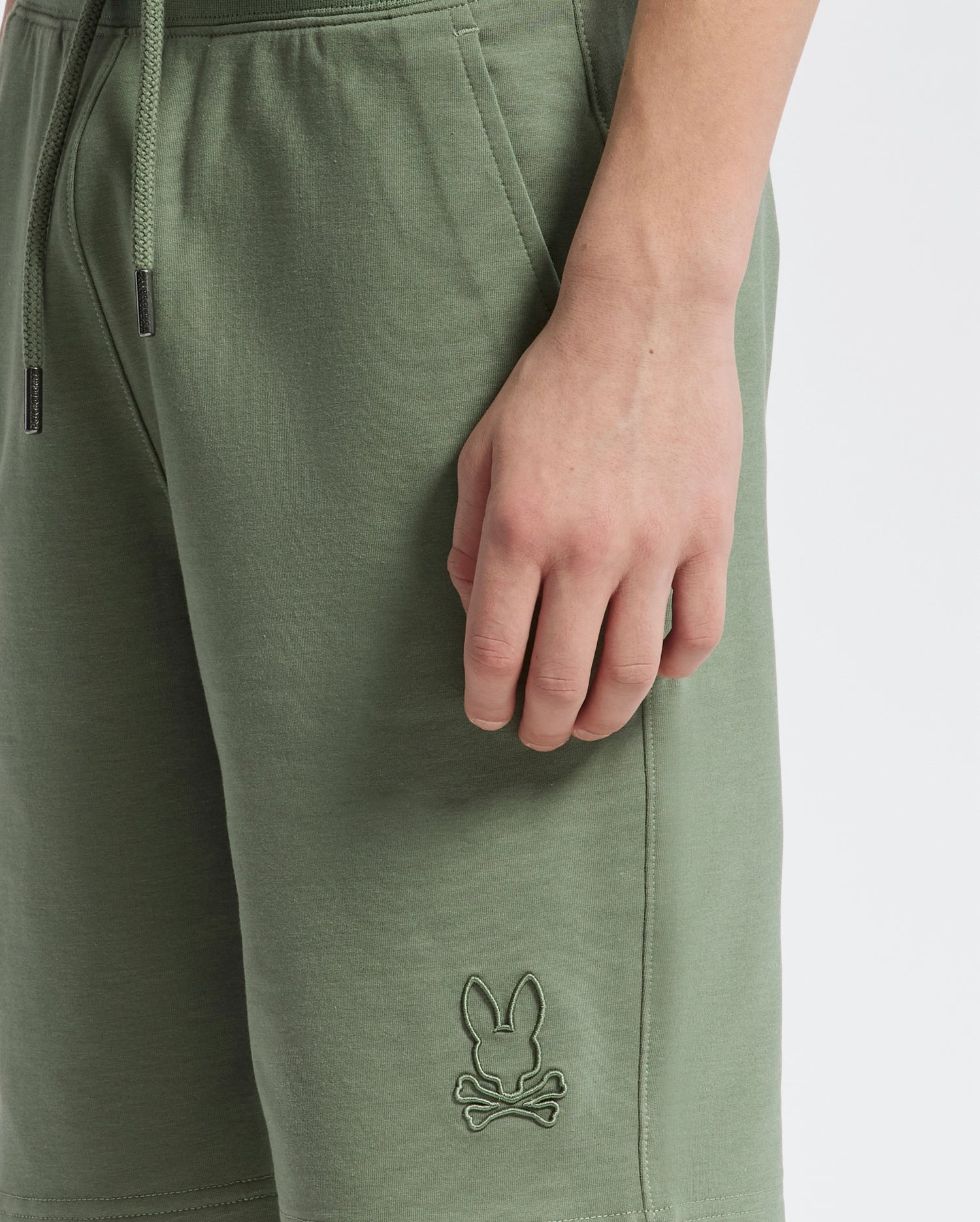 Teen | Kids' French terry sweatshorts with a soft feel, elastic waistband, and side pockets for comfort.