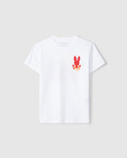 flat front view of kids pima cotton hawaii city tee