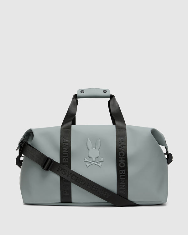 Mens Grey Duffle Bag Psycho Bunny