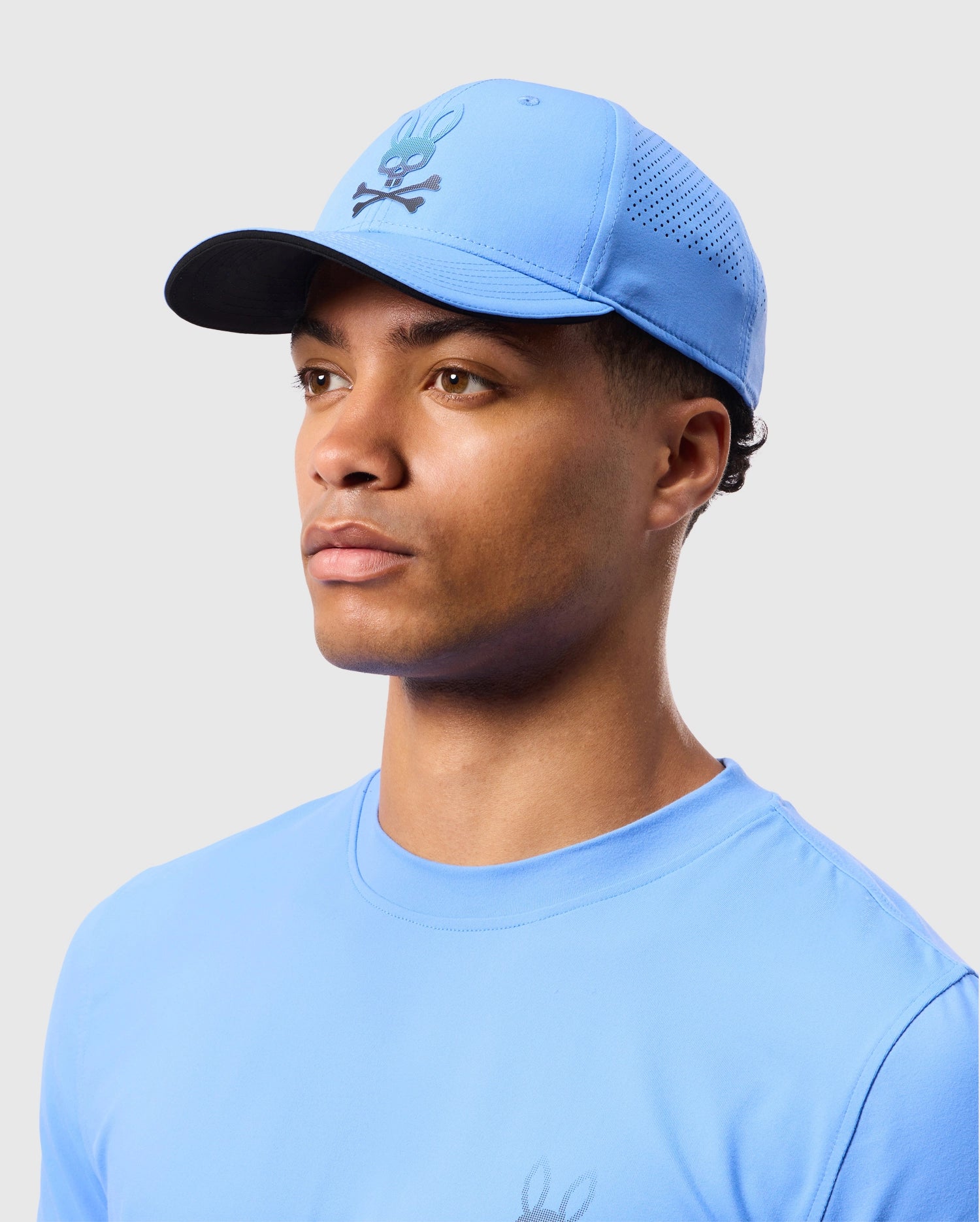 MENS BLUE MAXWELL SPORT CAP PSYCHO BUNNY
