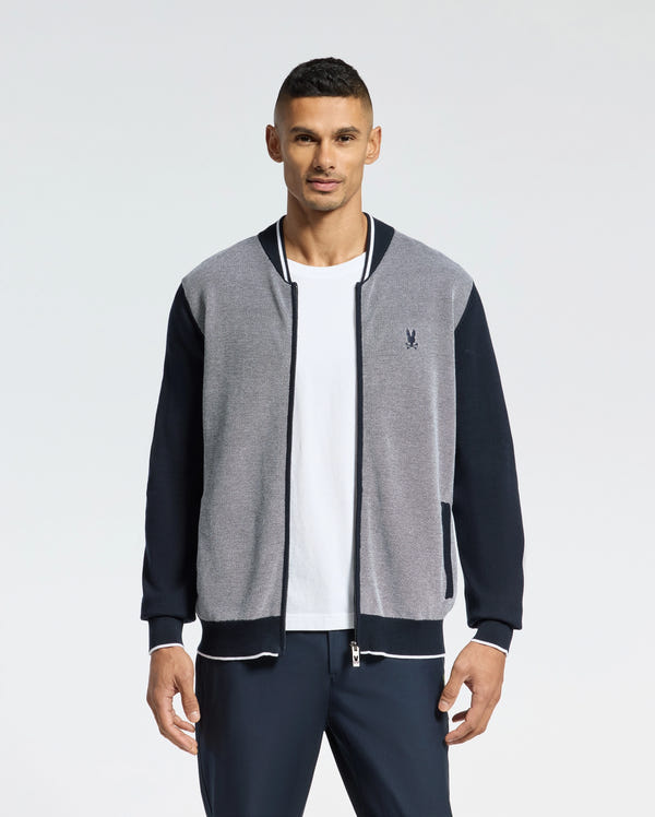 MENS HECTOR KNIT BOMBER - B6E577F200