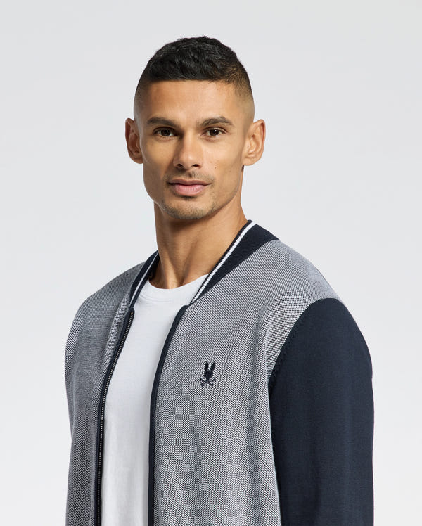 MENS HECTOR KNIT BOMBER - B6E577F200