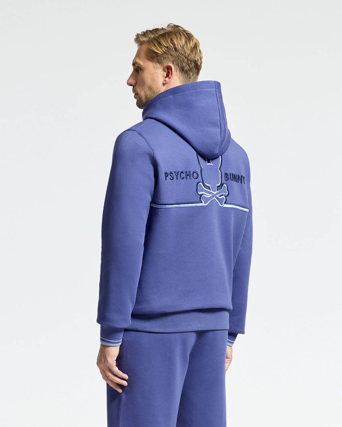 Piero  MENS DACANO PERFORATED HOODIE - B6H239E200