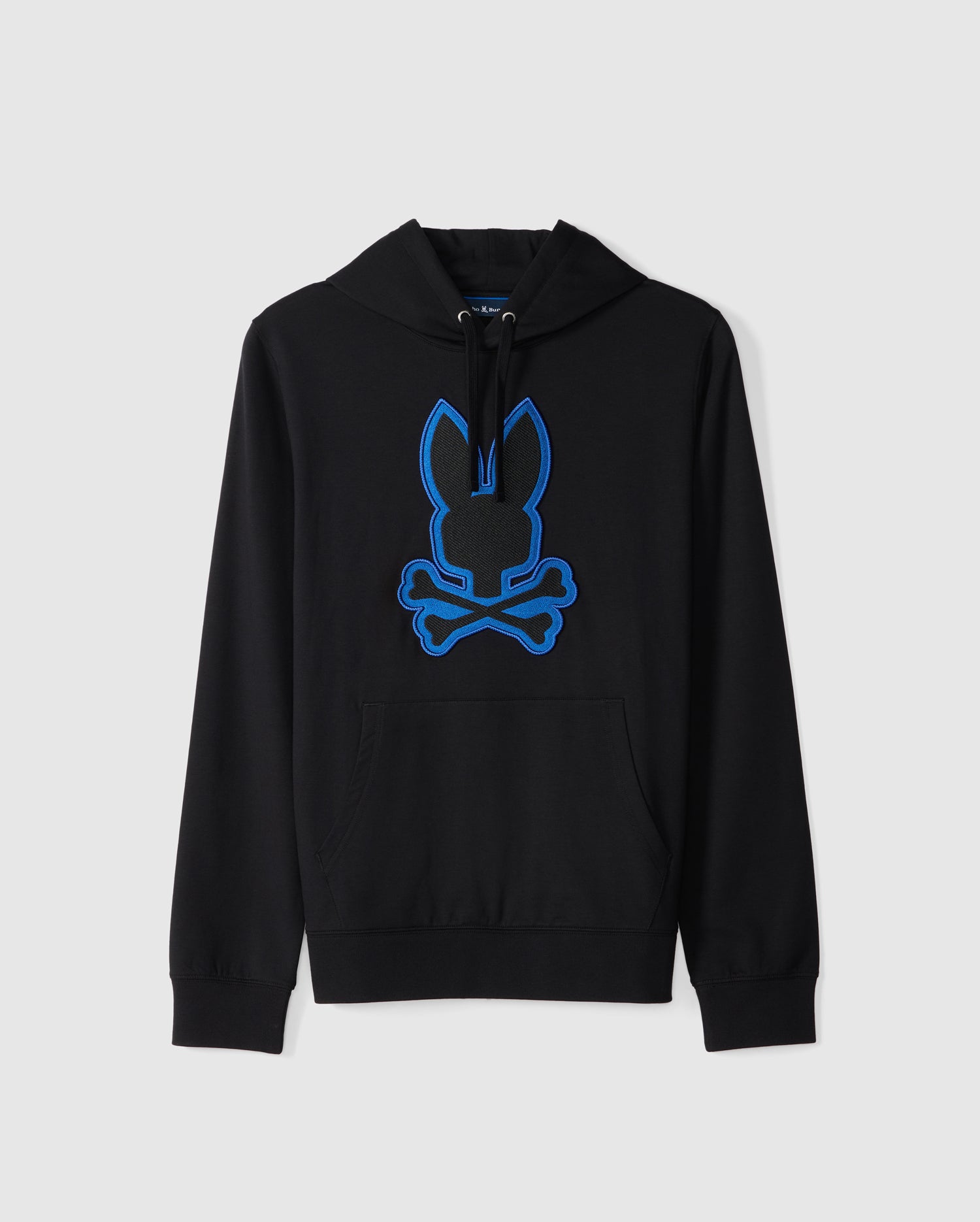 Hoodie black and blue hotsell