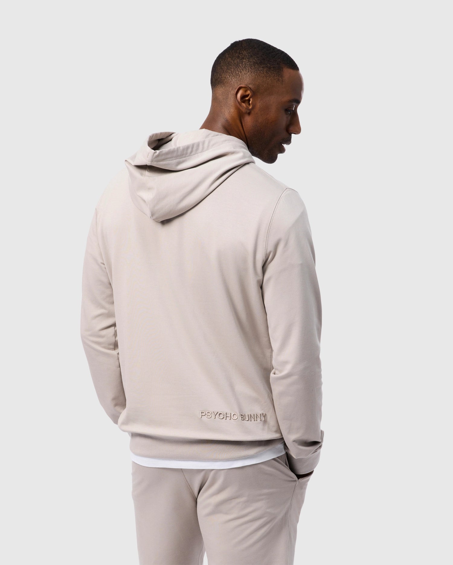 French terry hoodie mens clearance