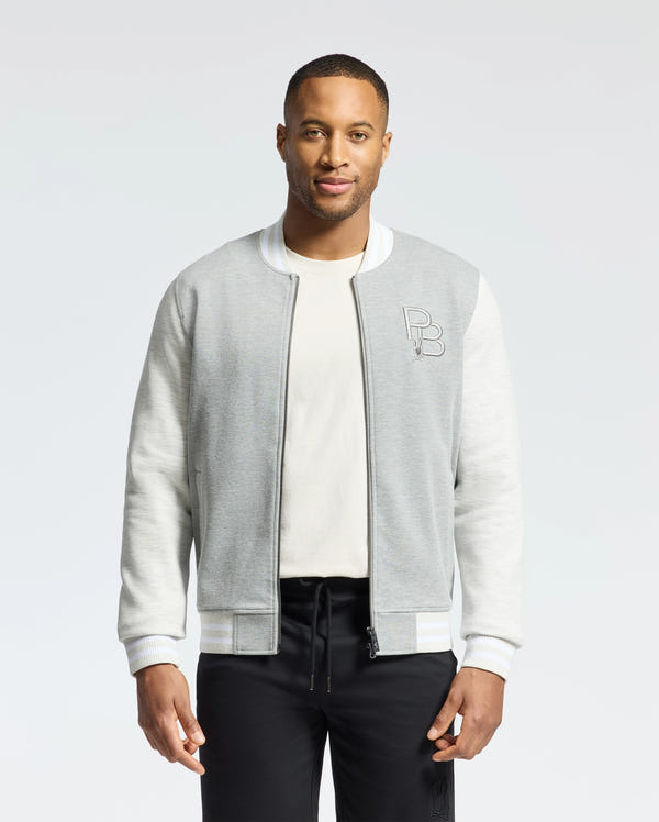 HERREN HYDRA FARBBLOCK STRICK BOMBER - B6J455F200