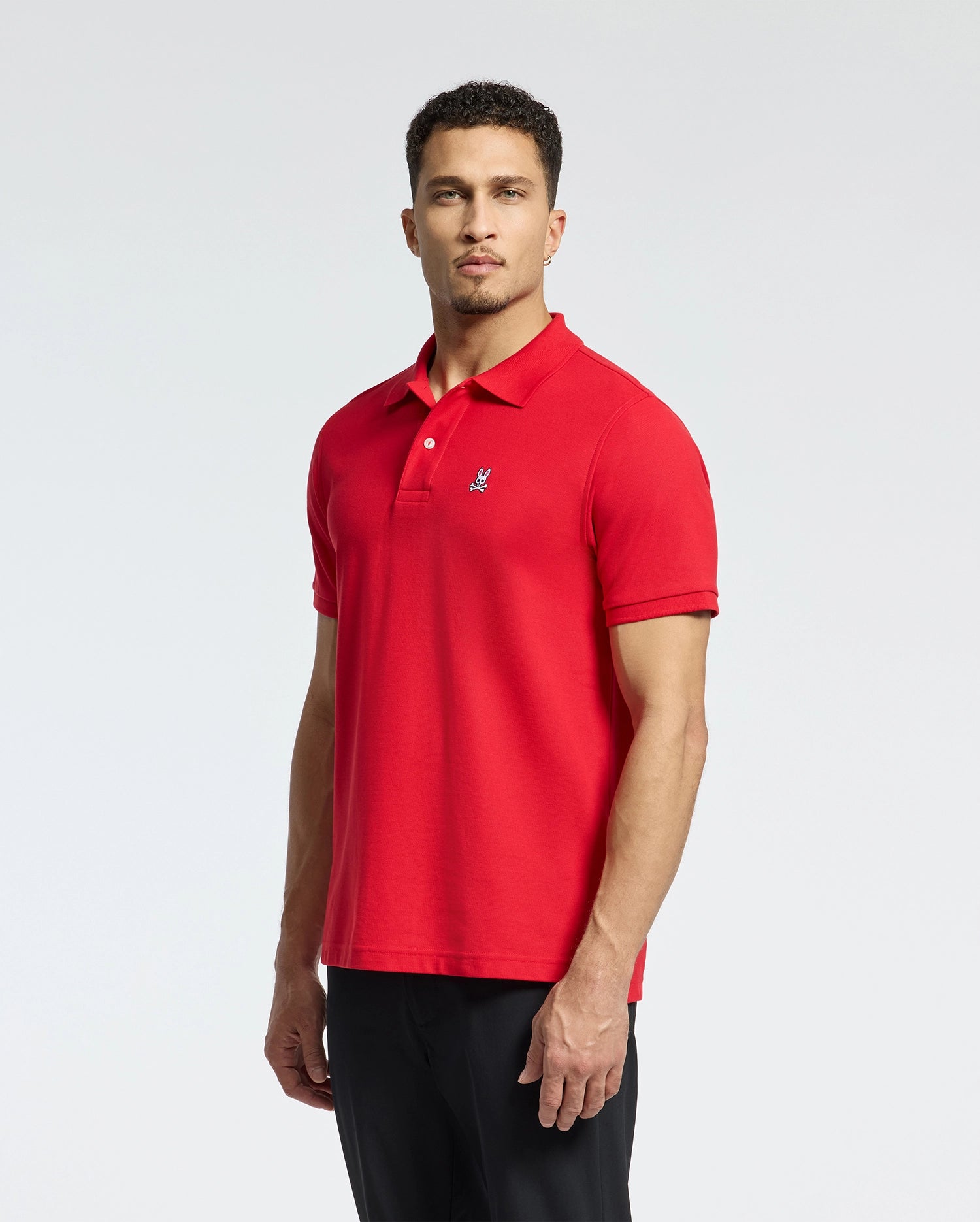 Psycho Bunny Classic Polo Brilliant Shirt B6k001crpcbri Red