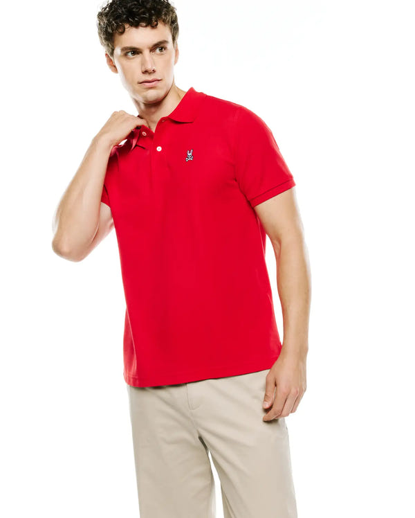 MENS CLASSIC PIQUE POLO SHIRT view 1