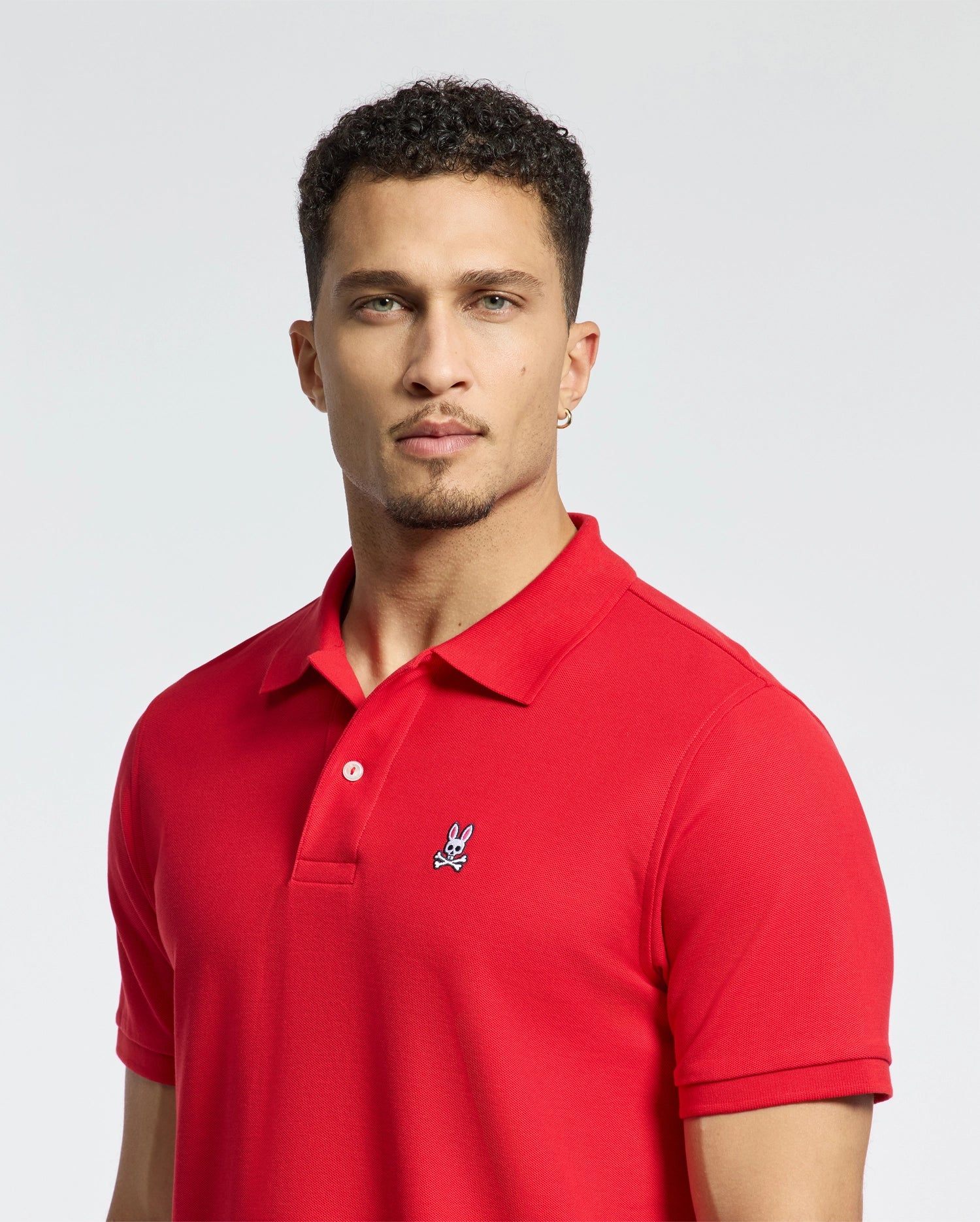 Psycho bunny red polo sales