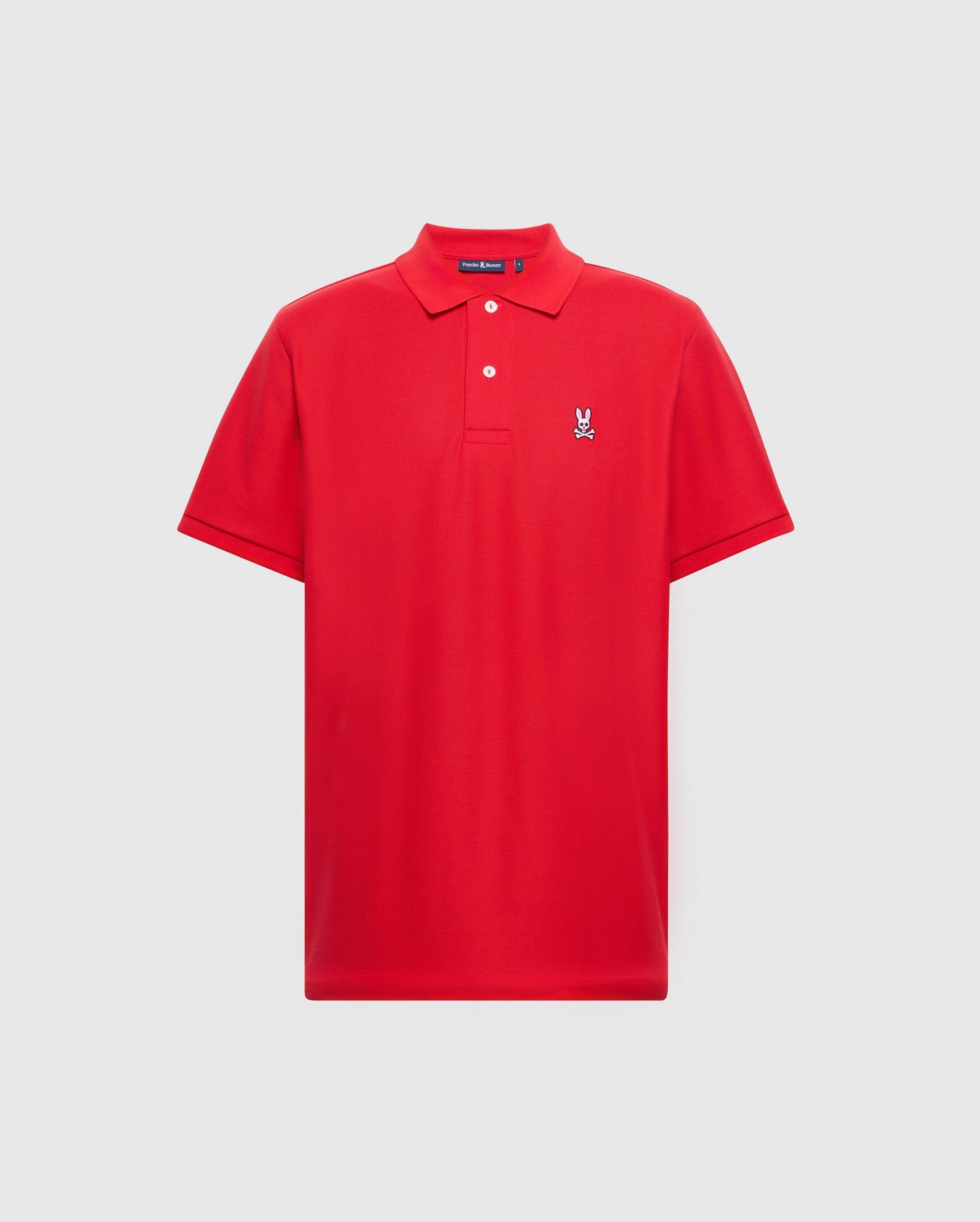 MENS RED CLASSIC POLO PSYCHO BUNNY