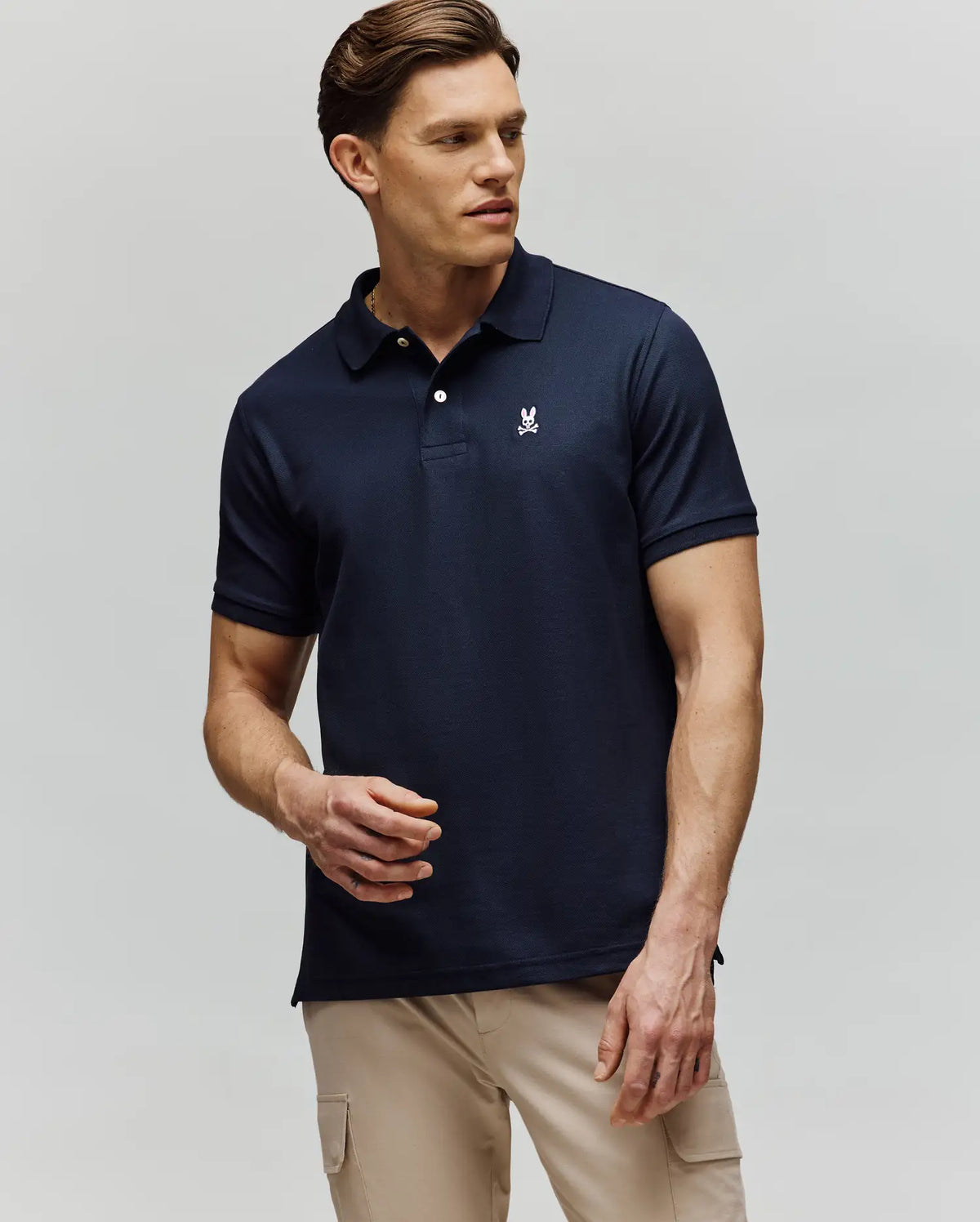 MENS CLASSIC PIQUE POLO SHIRT - B6K001ARPC