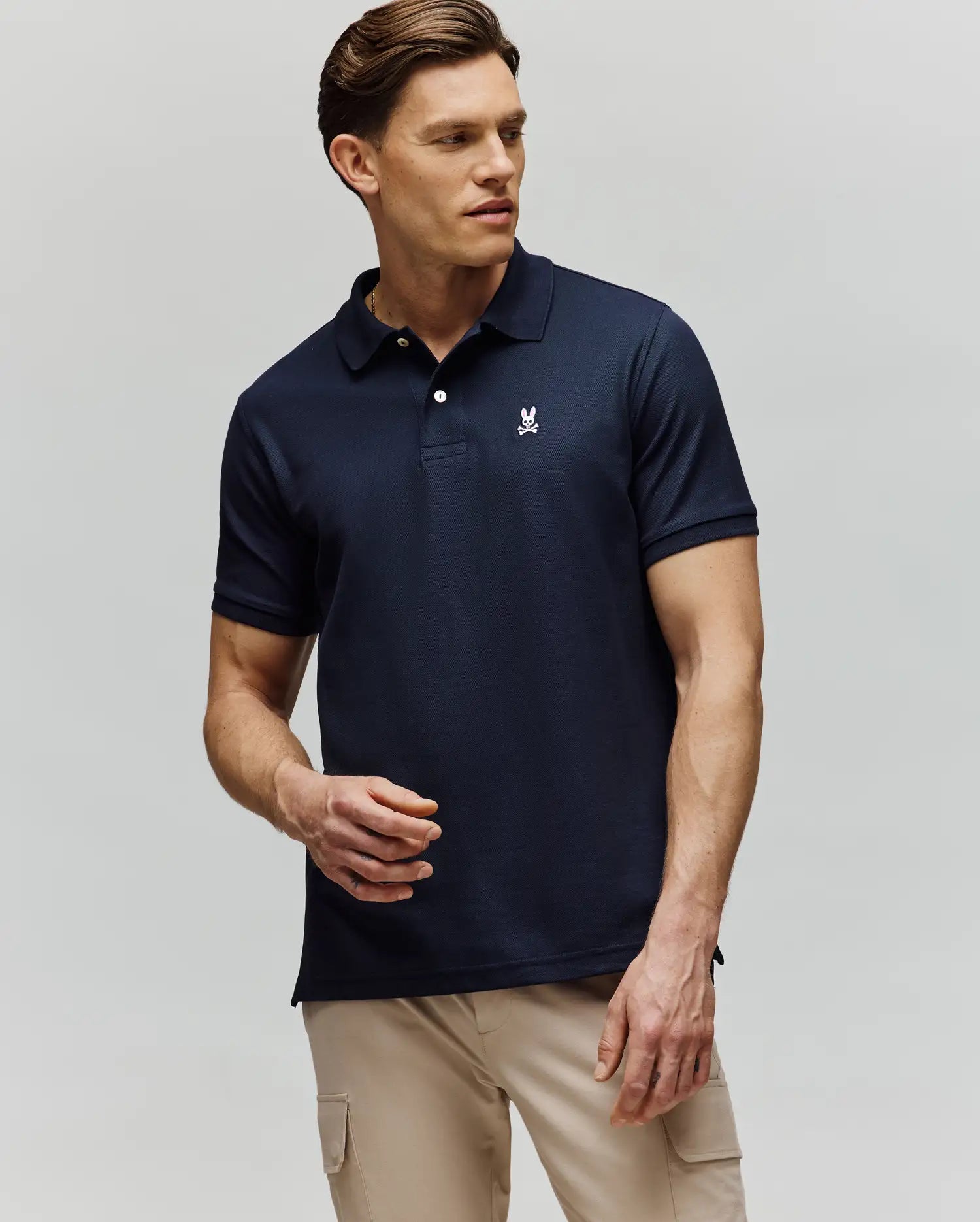 MENS CLASSIC PIQUE POLO SHIRT - B6K001ARPC