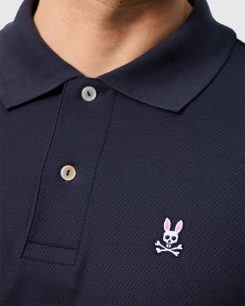 POLO CLASICO AZUL MARINO HOMBRE CONEJITO PSICO