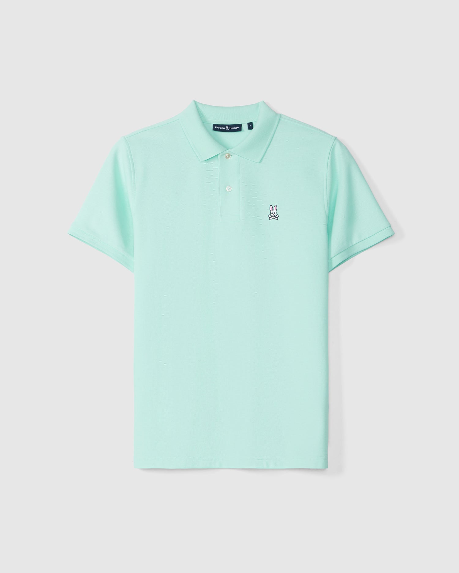 MENS GREEN CLASSIC PIQUE POLO PSYCHO BUNNY