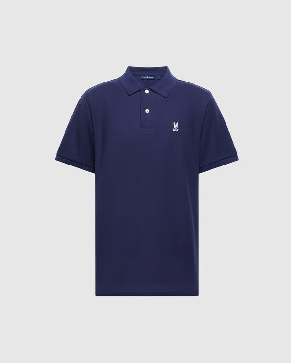MENS DARK BLUE CLASSIC POLO | PSYCHO BUNNY