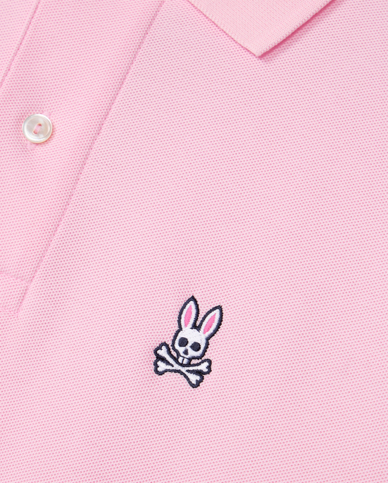 MENS LIGHT PINK CLASSIC POLO PSYCHO BUNNY