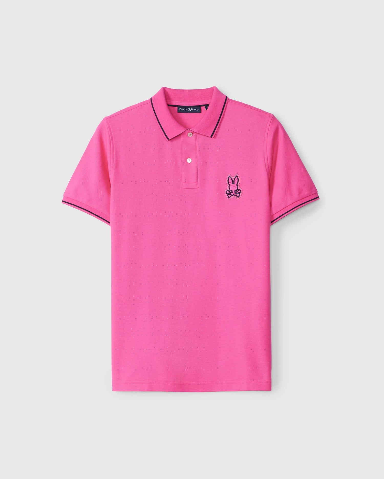 MENS PURPLE LENOX PIQUE POLO PSYCHO BUNNY