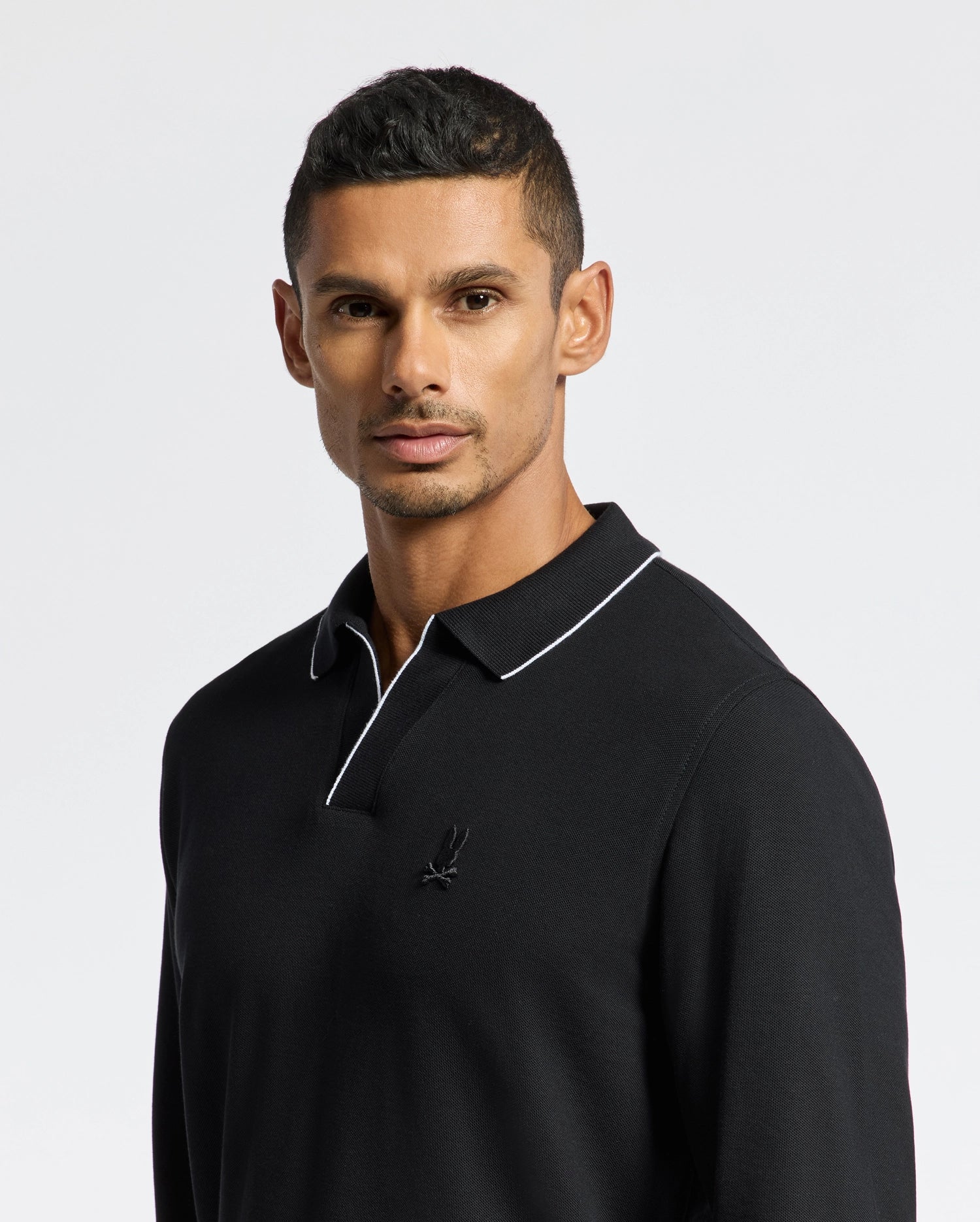 MENS CREEDE PIQUE JOHNNY COLLAR POLO B6M265E200