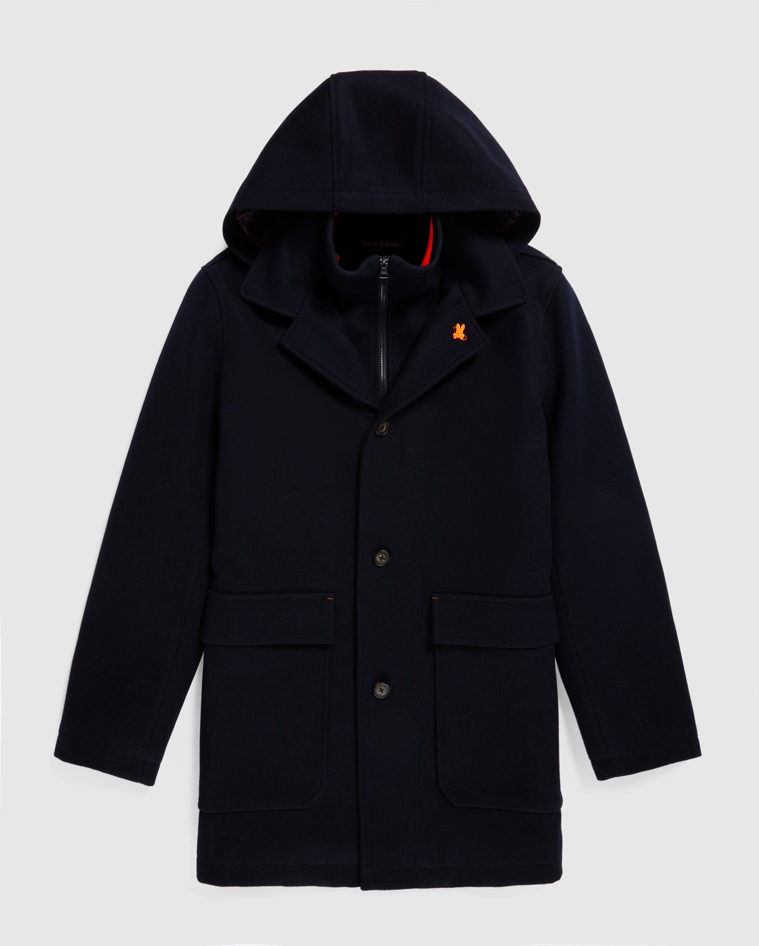 Pycho Bunny WOOL CHESTER FIELD COAT