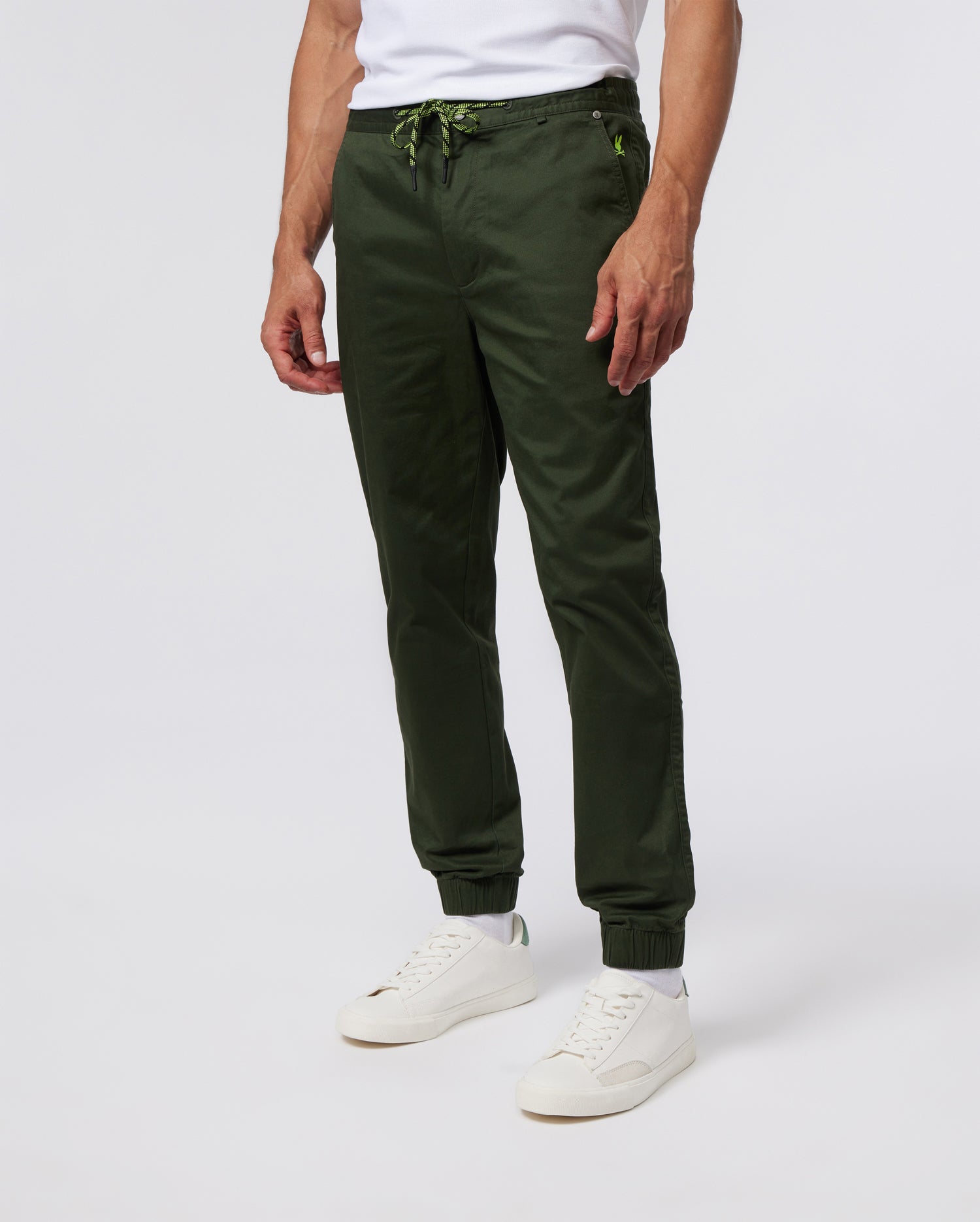 Men's sweatpants - green P948 | Ombre.com - Men's clothing online