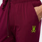 MENS JERSEY LOUNGE PANT TONAL EMBROIDERED BUNNY - B6P633Z1CM