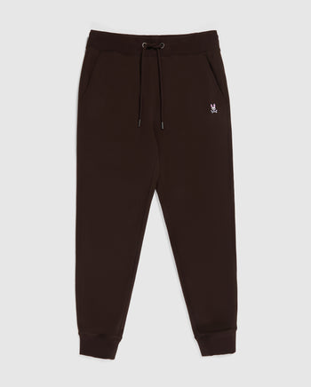 MENS BROWN FRENCH TERRY SWEATPANTS