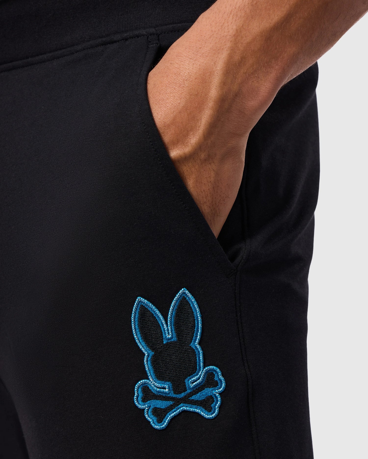 Pantalones Deportivos Psycho Bunny Toledo Negro Para Hombre