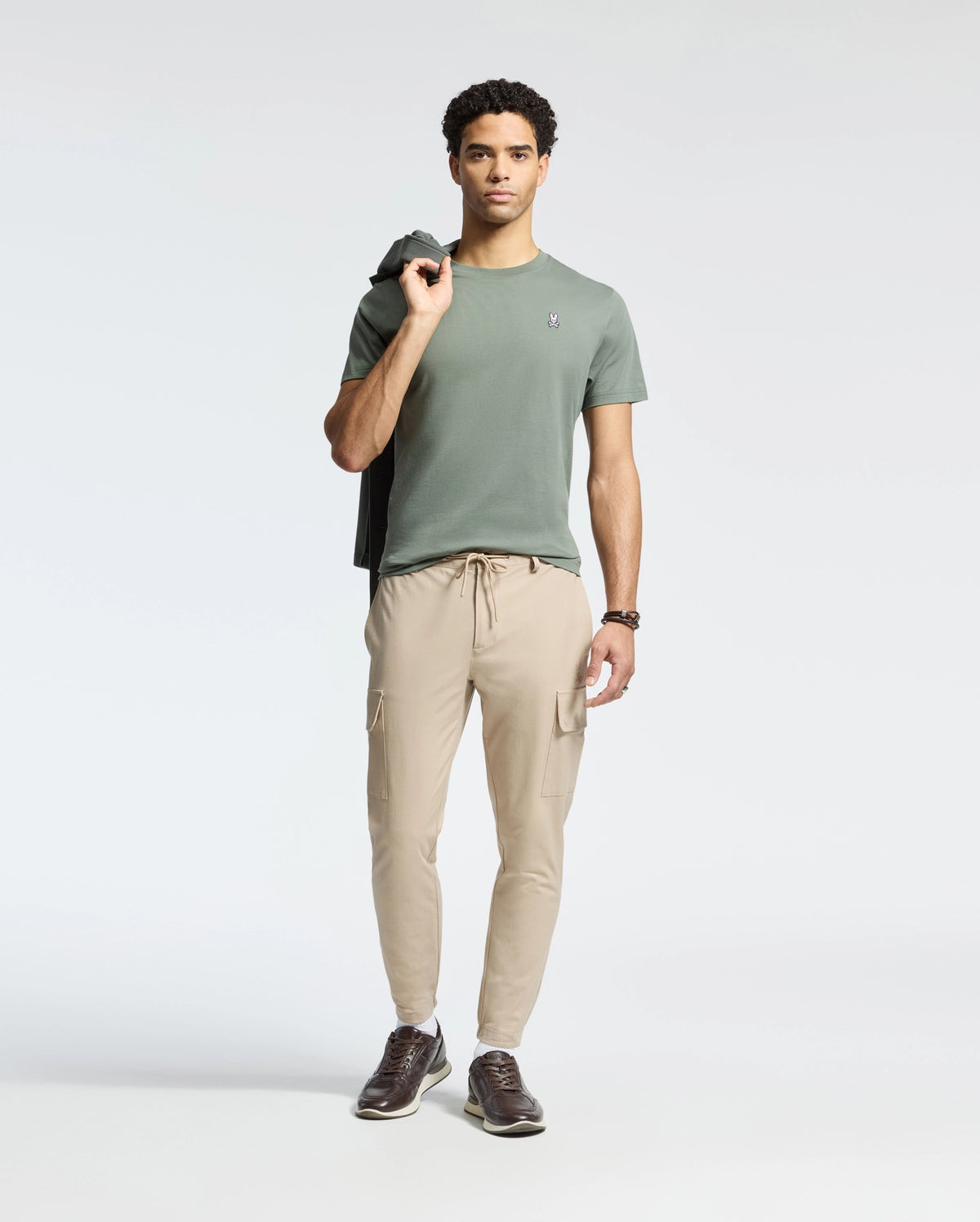 MENS CLASSIC CREW NECK TEE - B6U014B200