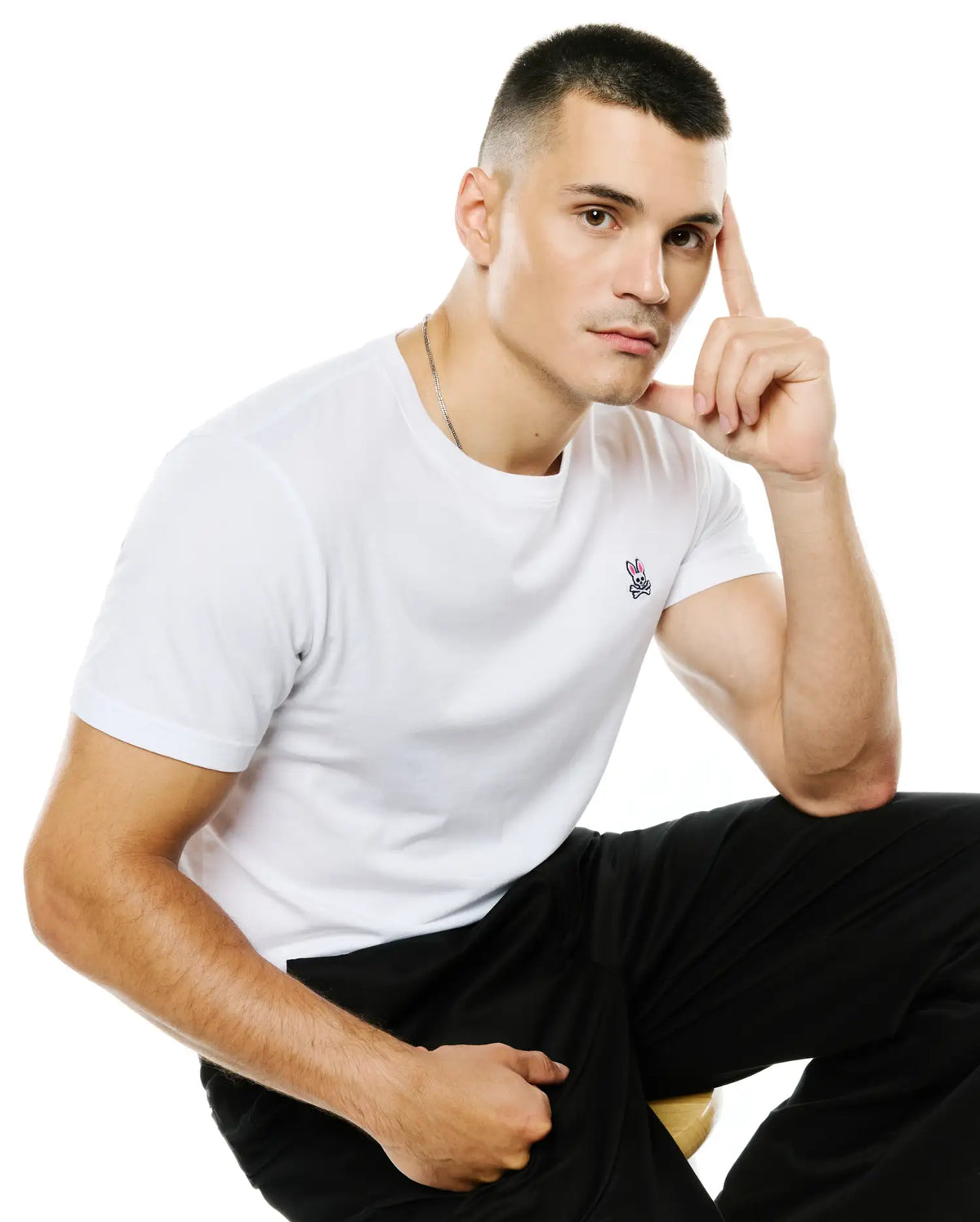 MENS CLASSIC CREW NECK TEE view 3