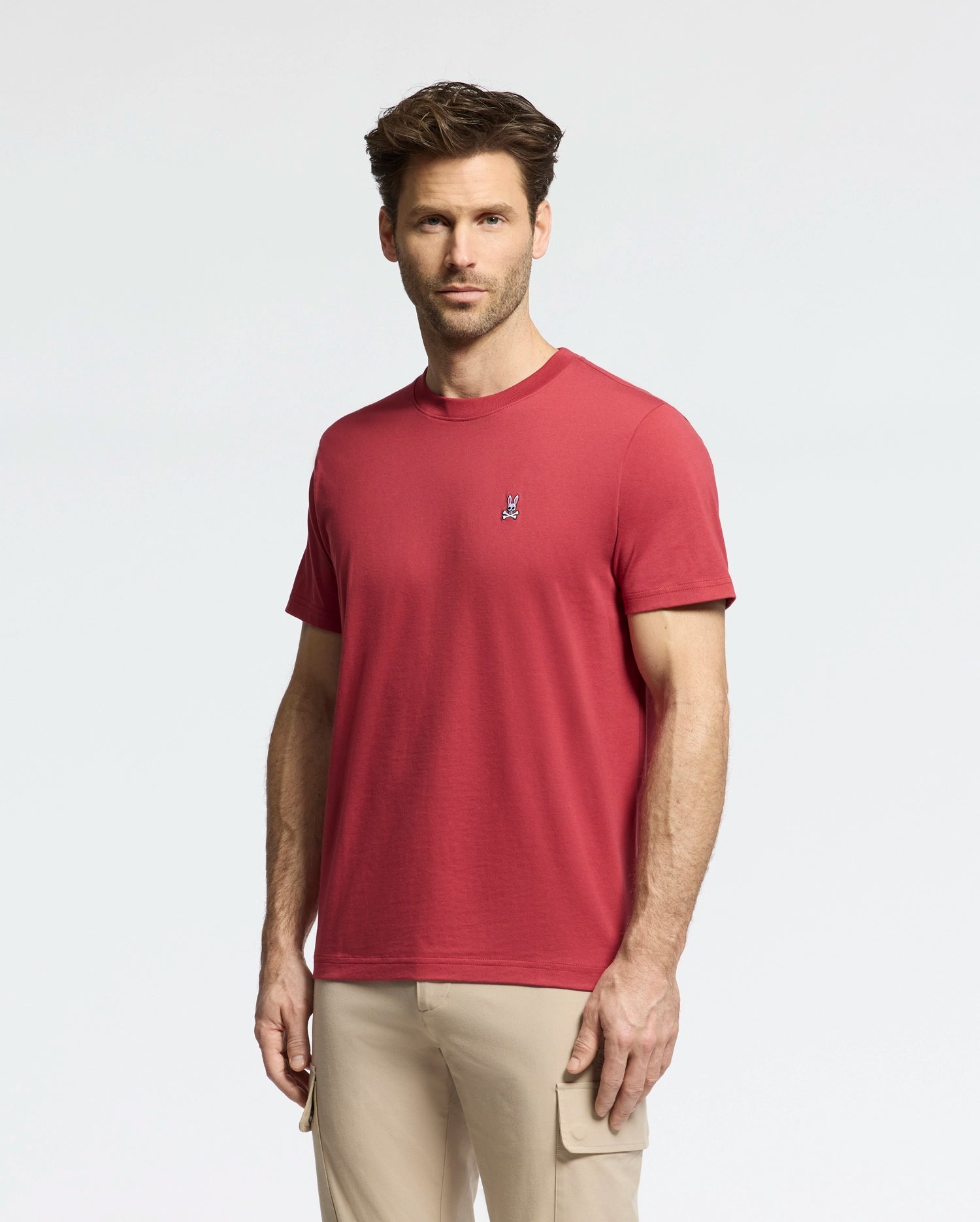 MENS CLASSIC CREW NECK TEE - B6U014F200