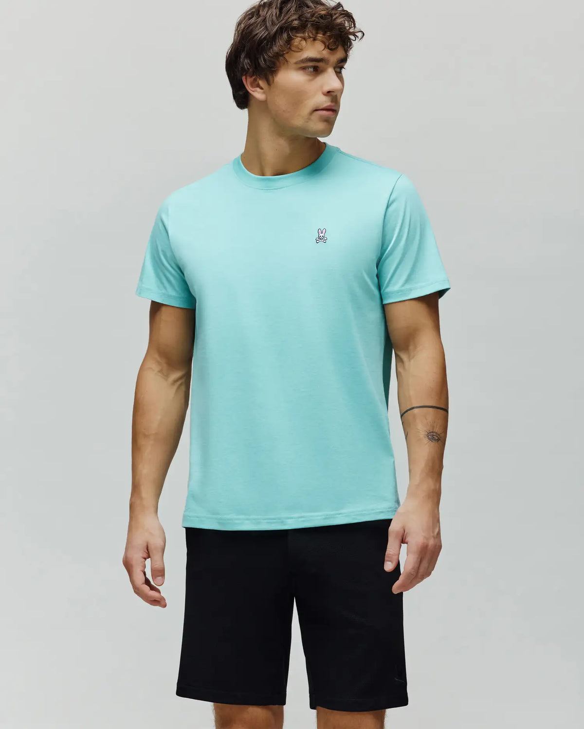 MENS CLASSIC CREW NECK TEE - B6U014F200