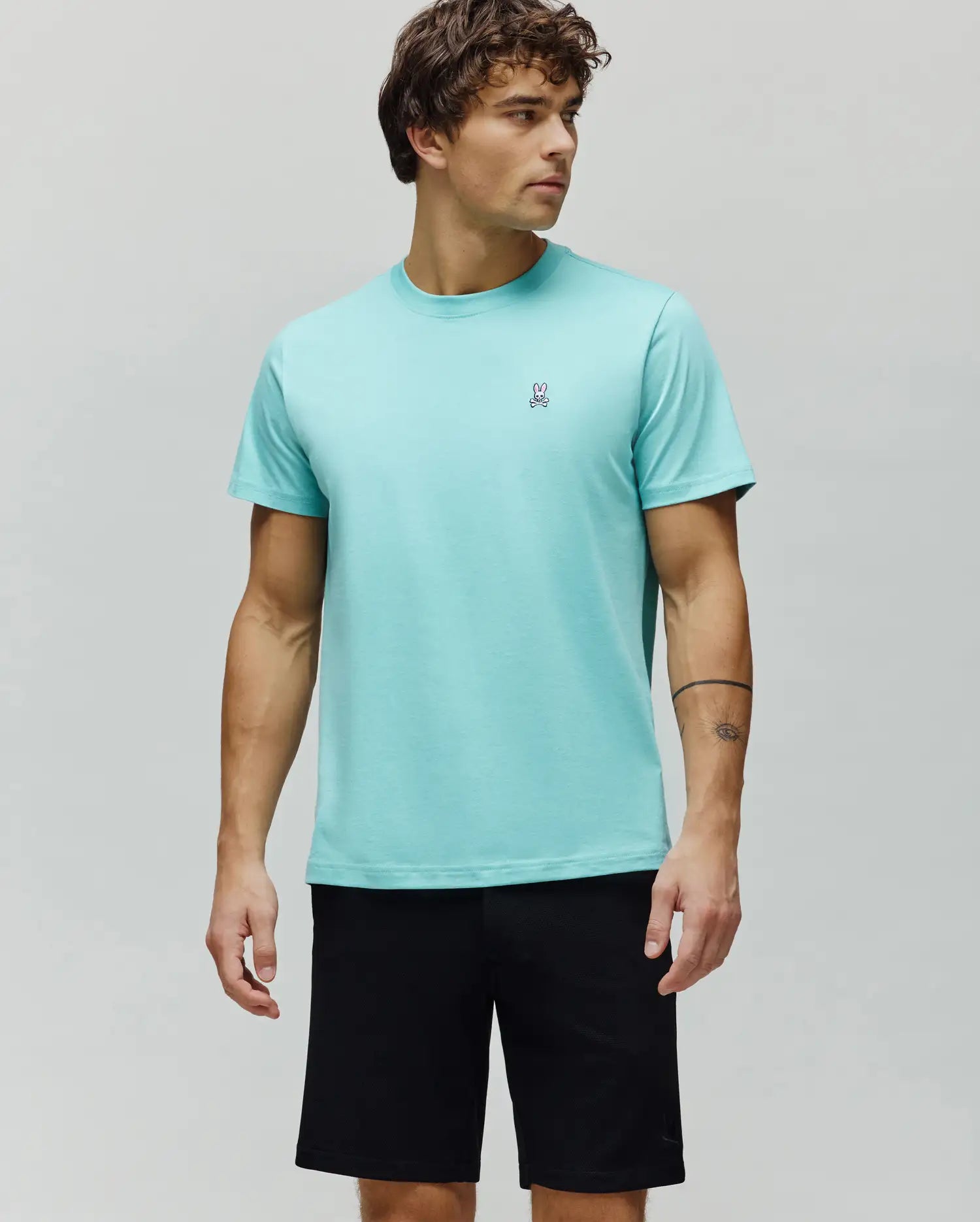 MENS CLASSIC CREW NECK TEE - B6U014F200