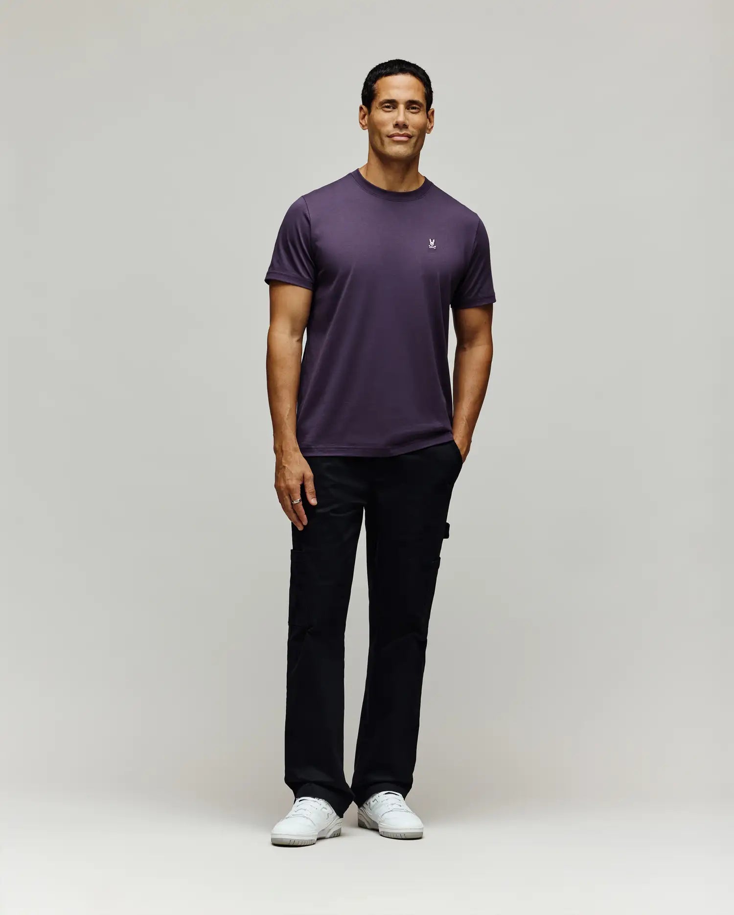 MENS CLASSIC CREW NECK TEE - B6U014F200