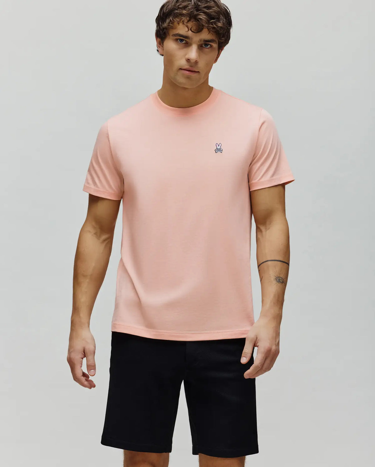 MENS CLASSIC CREW NECK TEE - B6U014F200