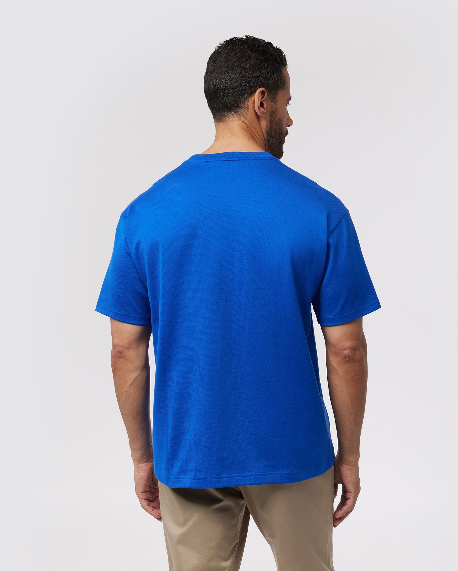 MENS BLUE RELAXED FIT TEE | PSYCHO BUNNY – Psycho Bunny