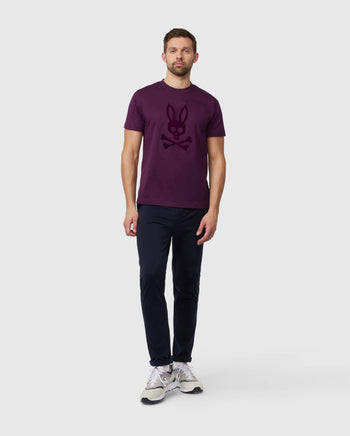 Mens purple online graphic tee