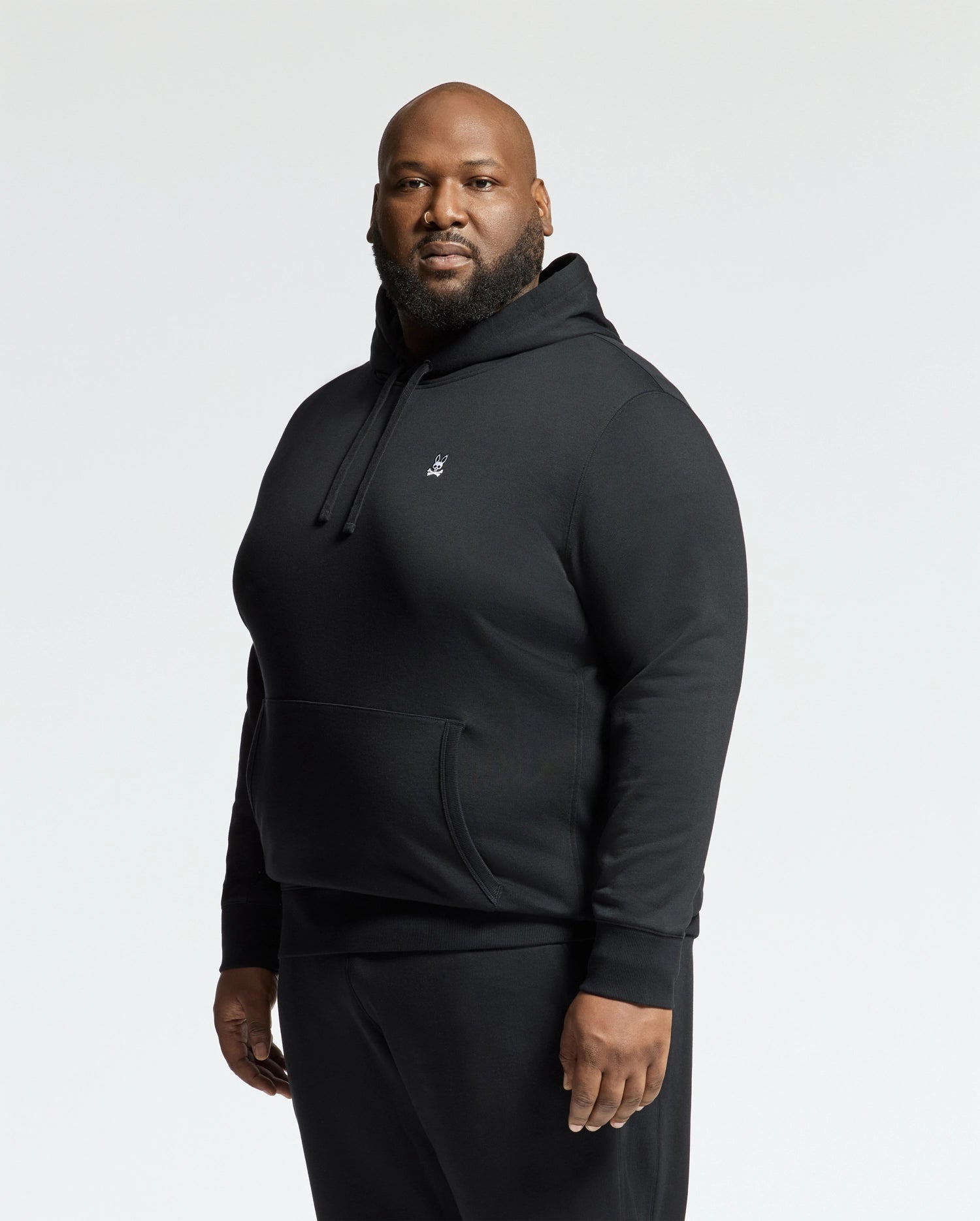 MENS BIG AND TALL LEVY ESSENTIAL FLEECE HOODIE - B9H859D200 MENS BIG AND TALL LEVY ESSENTIAL FLEECE HOODIE - B9H859D200