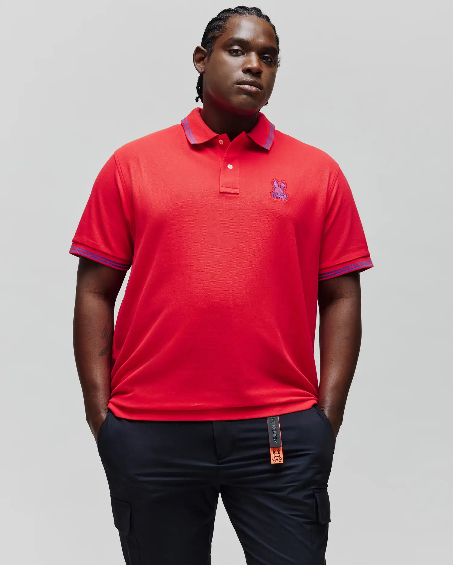 BIG AND TALL KENDRICK PIQUE POLO - BT0100014