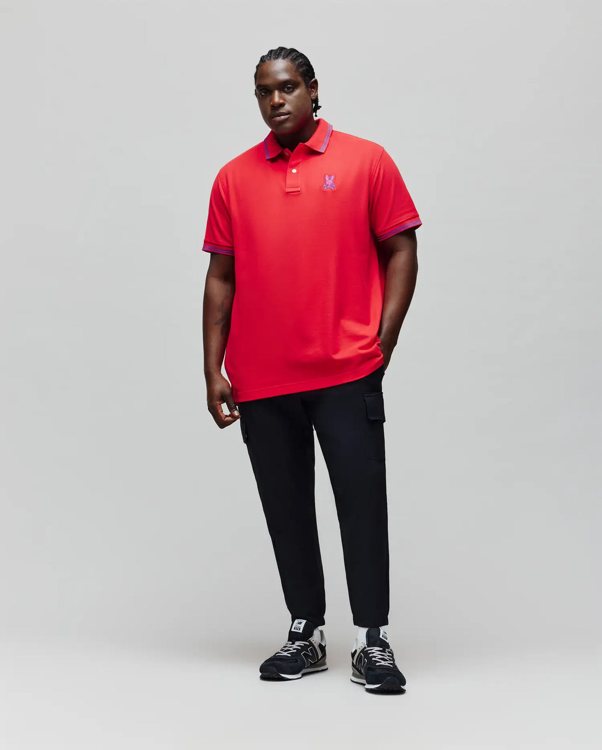 BIG AND TALL KENDRICK PIQUE POLO - BT0100014