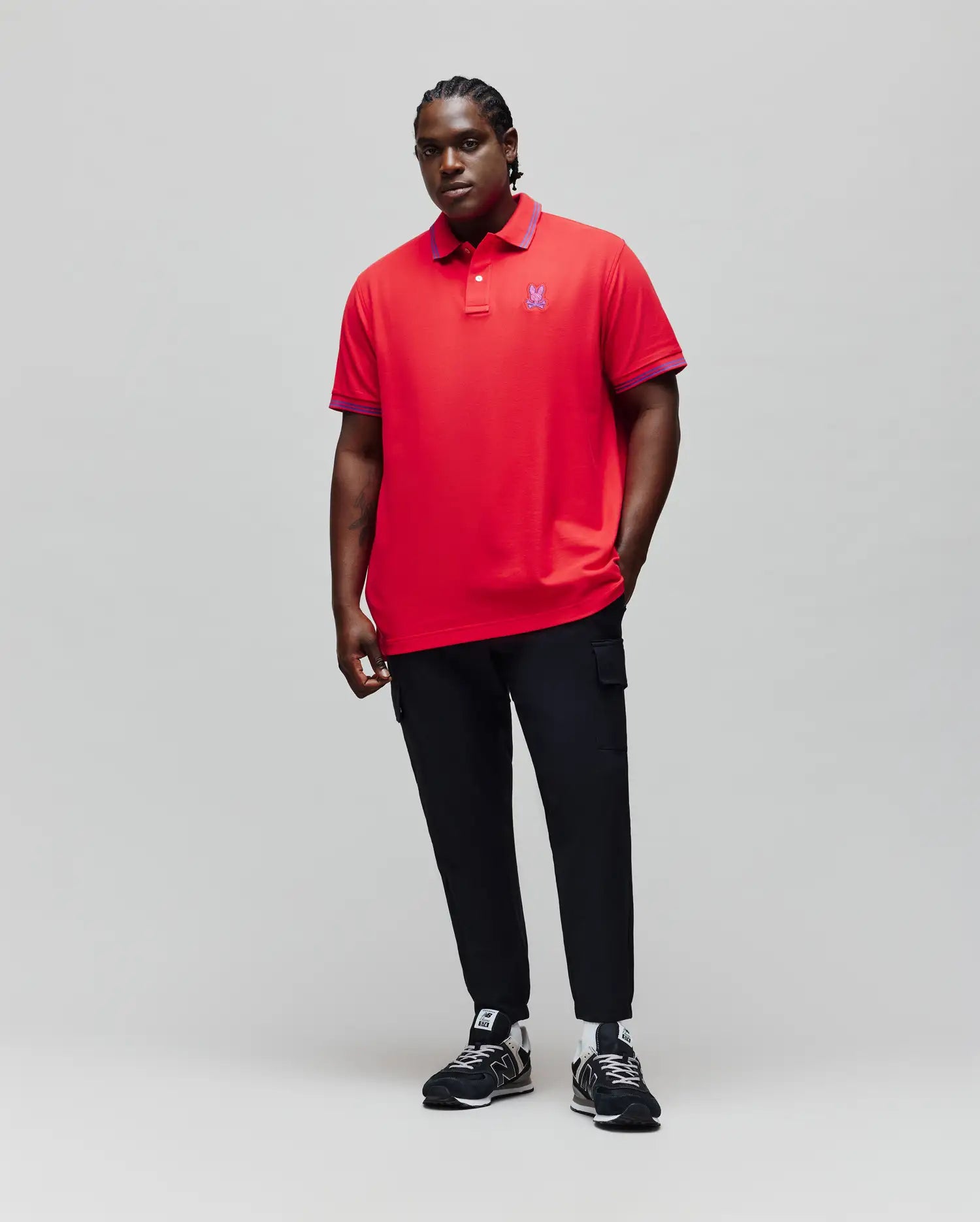 BIG AND TALL KENDRICK PIQUE POLO - BT0100014