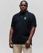 BIG AND TALL TATE BUNNY PIQUE POLO - BT0100015