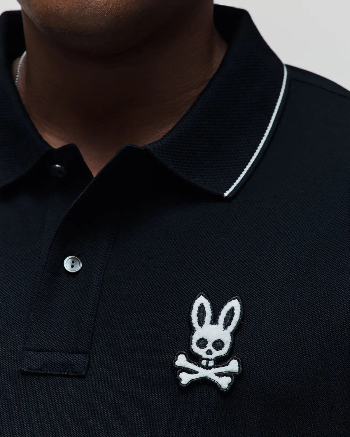 BIG AND TALL TATE BUNNY PIQUE POLO - BT0100015