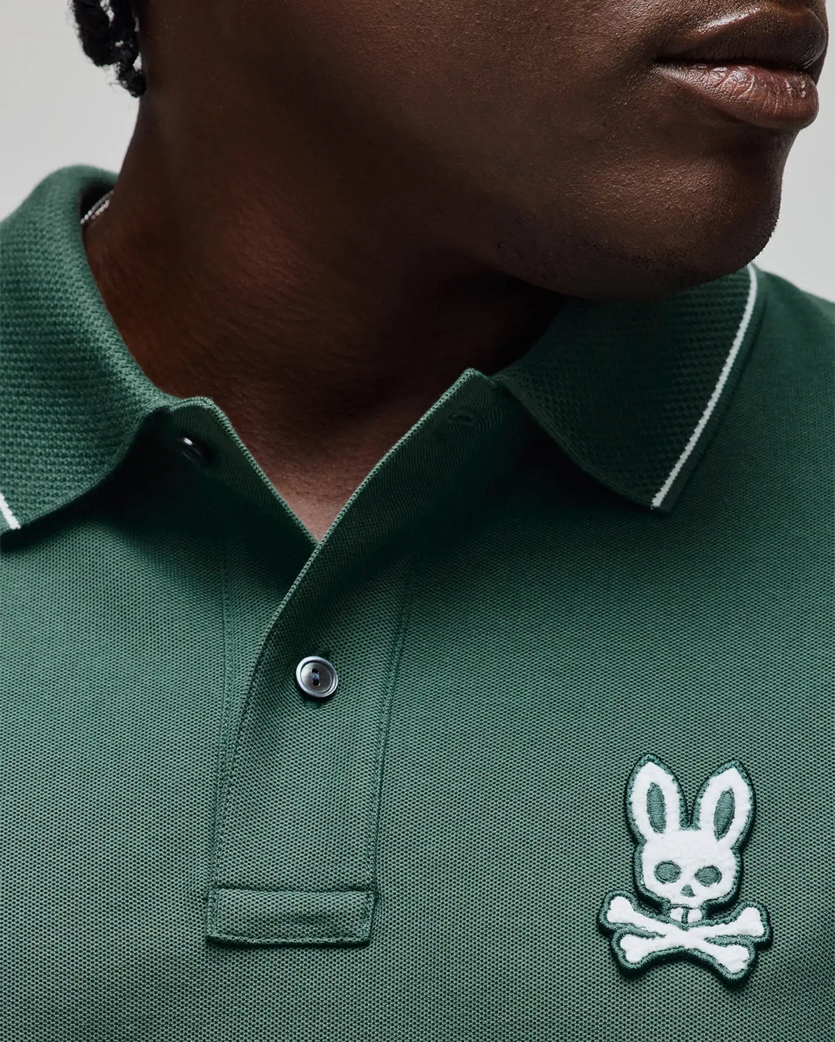 BIG AND TALL TATE BUNNY PIQUE POLO - BT0100015