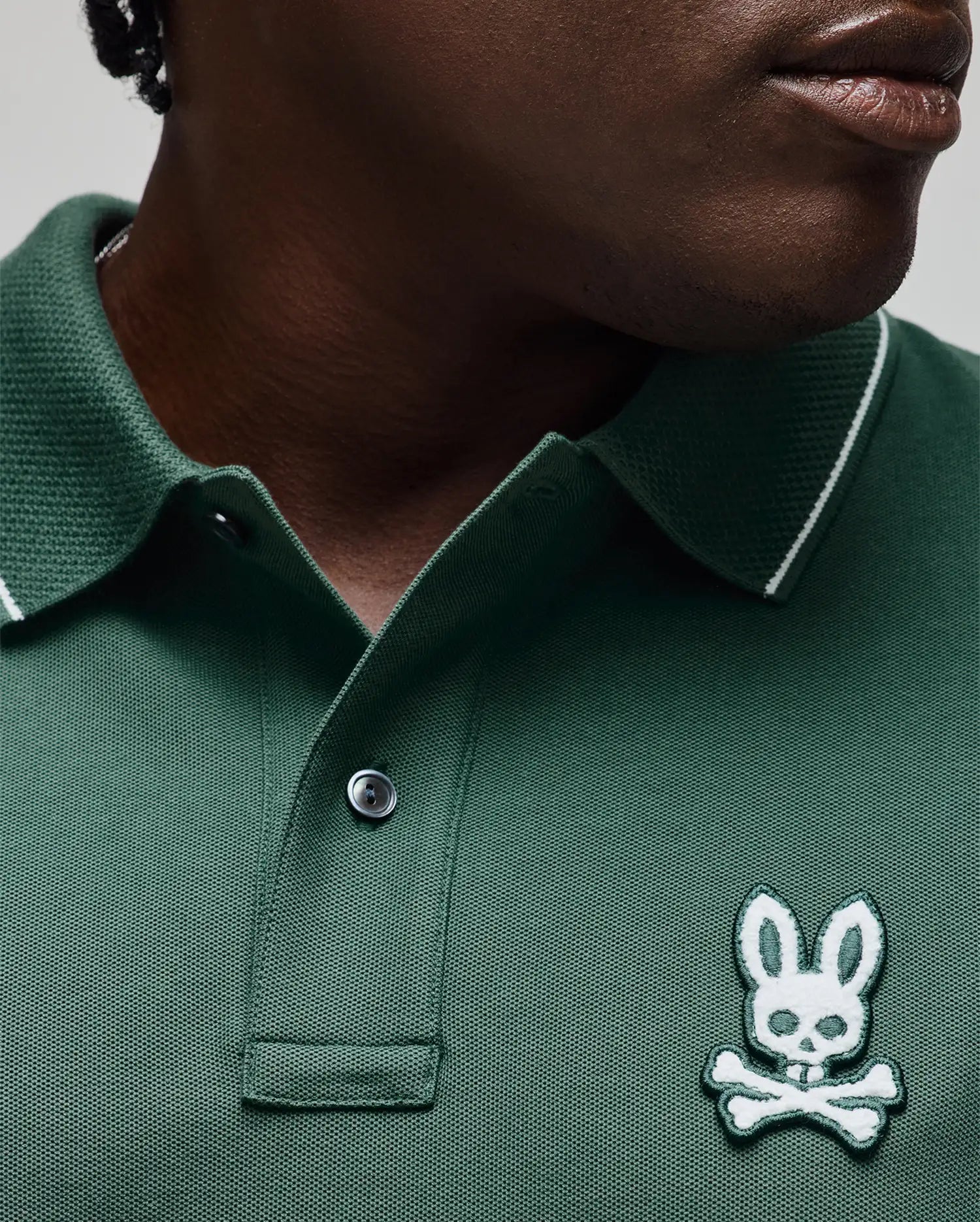 BIG AND TALL TATE BUNNY PIQUE POLO - BT0100015