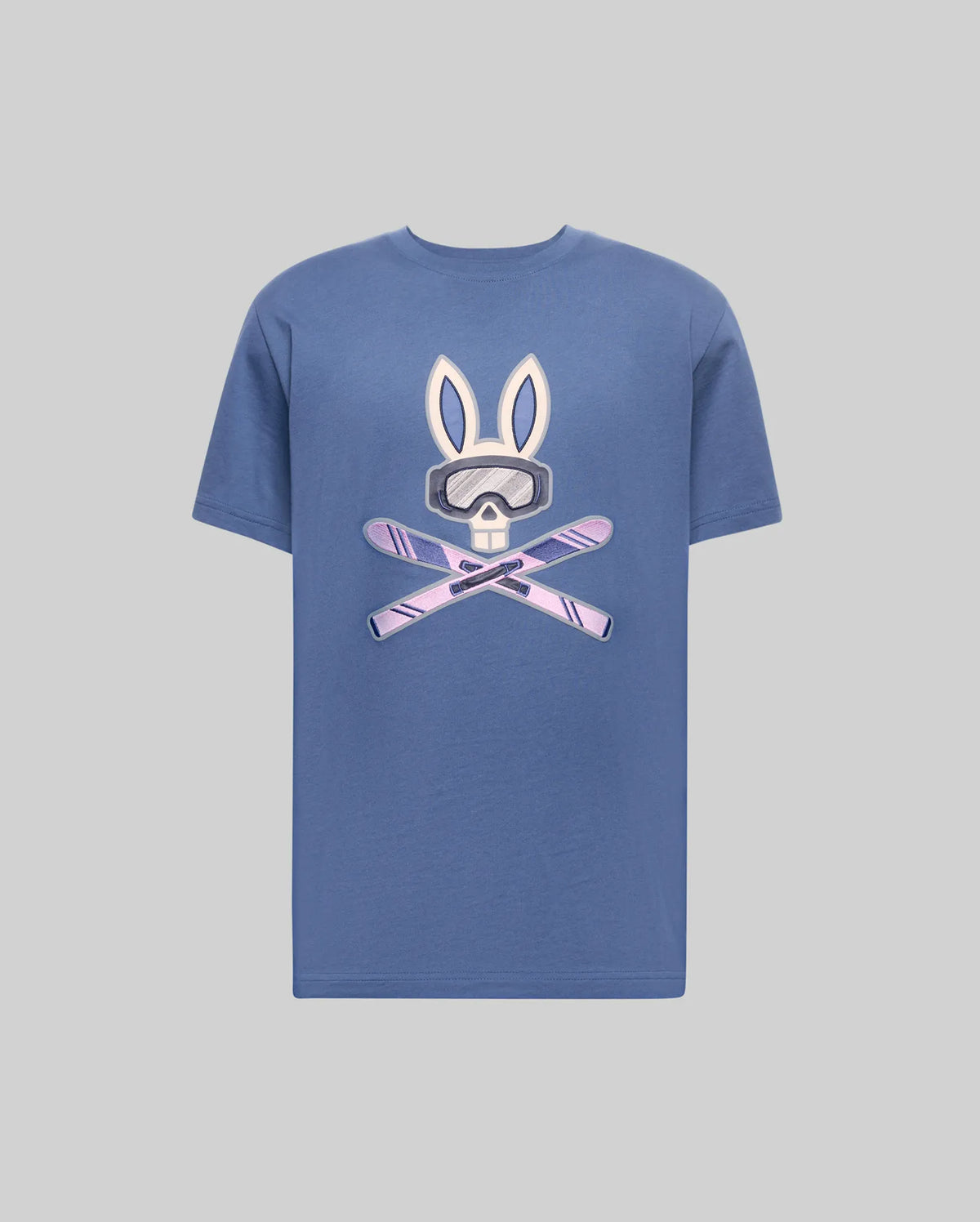 MENS BIG AND TALL INDIGO BUNNY GRAPHIC TEE - BT0200028
